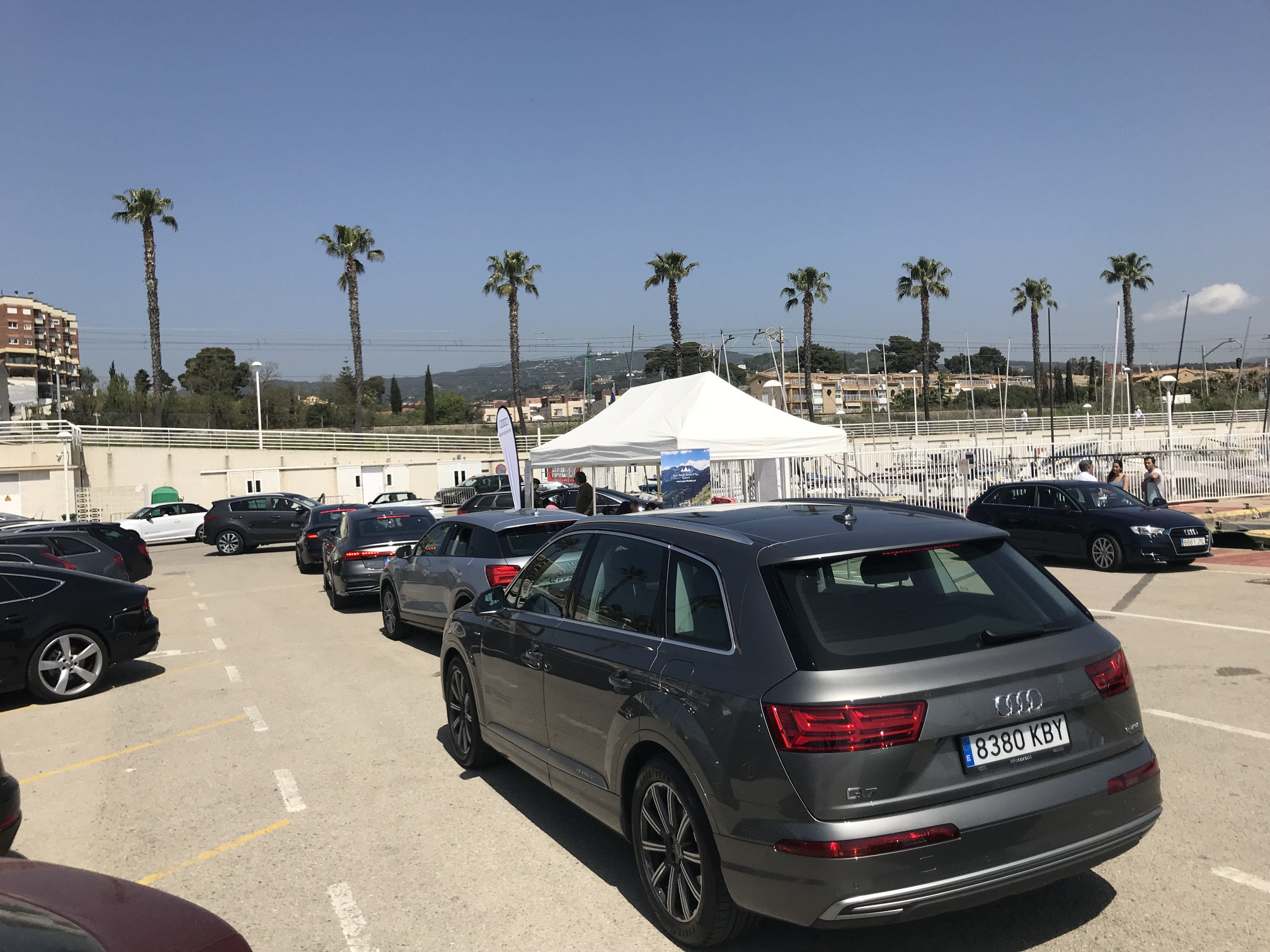 Motorsol Audi test drive en Port Balís