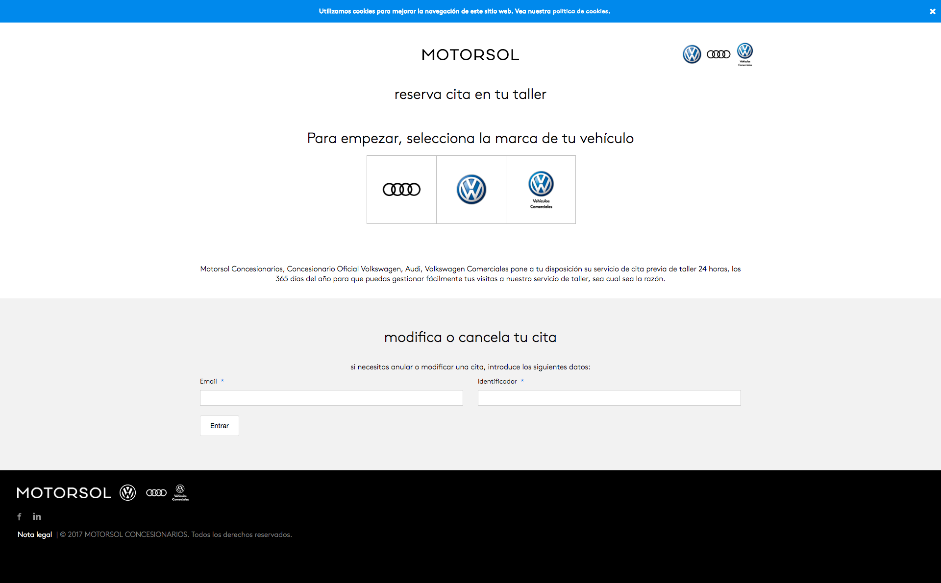 Previa Cita Motorsol Volkswagen