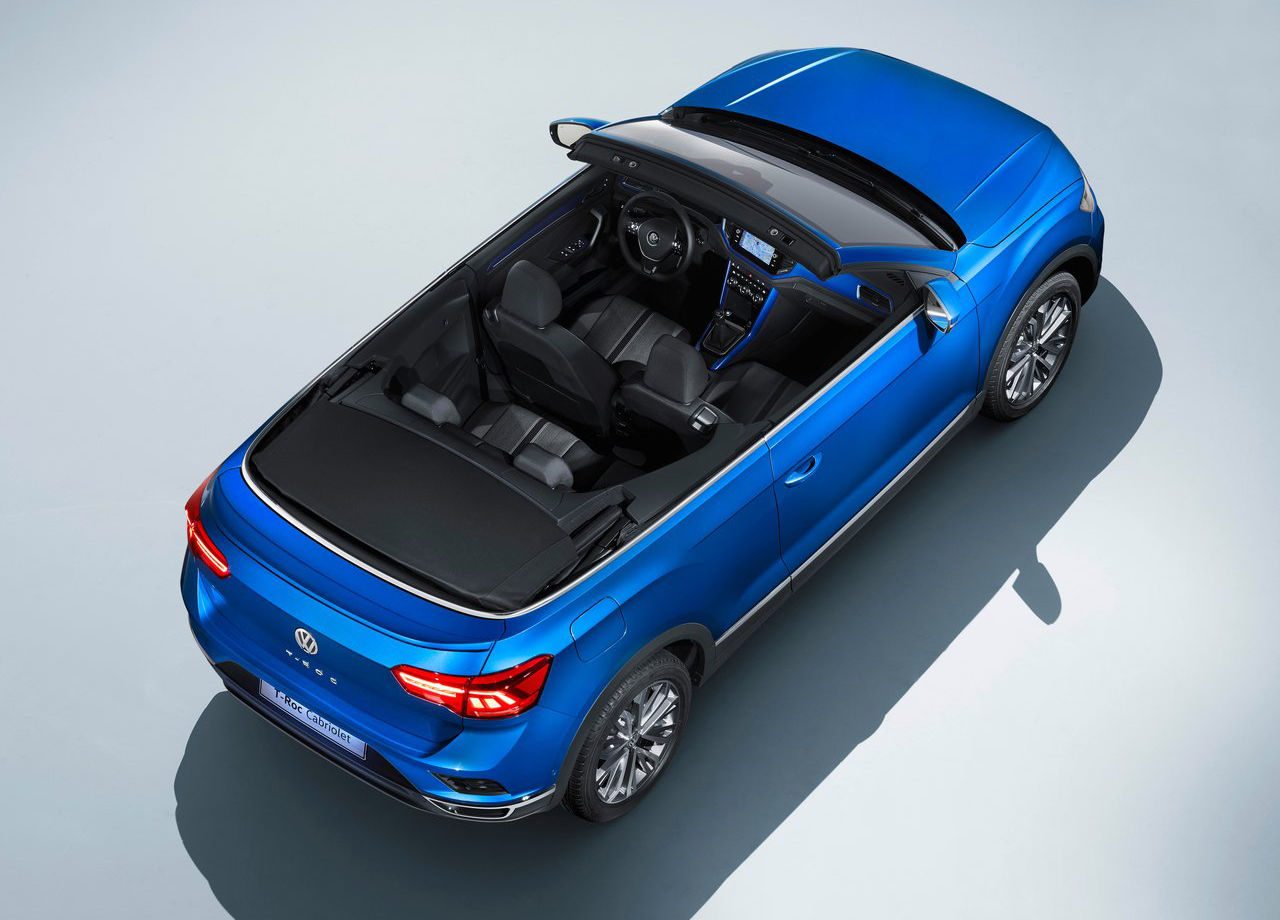 Nuevo Volkswagen T-Roc Cabrio, un crossover descapotable