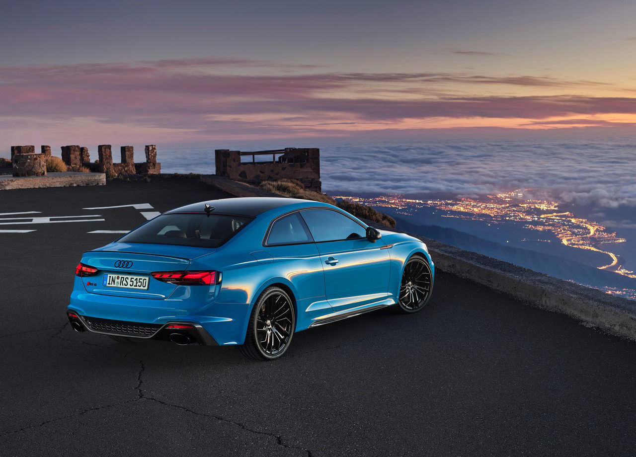 Nuevos Audi RS5 Coupé y Sportback, cambios estéticos y mejor equipamiento