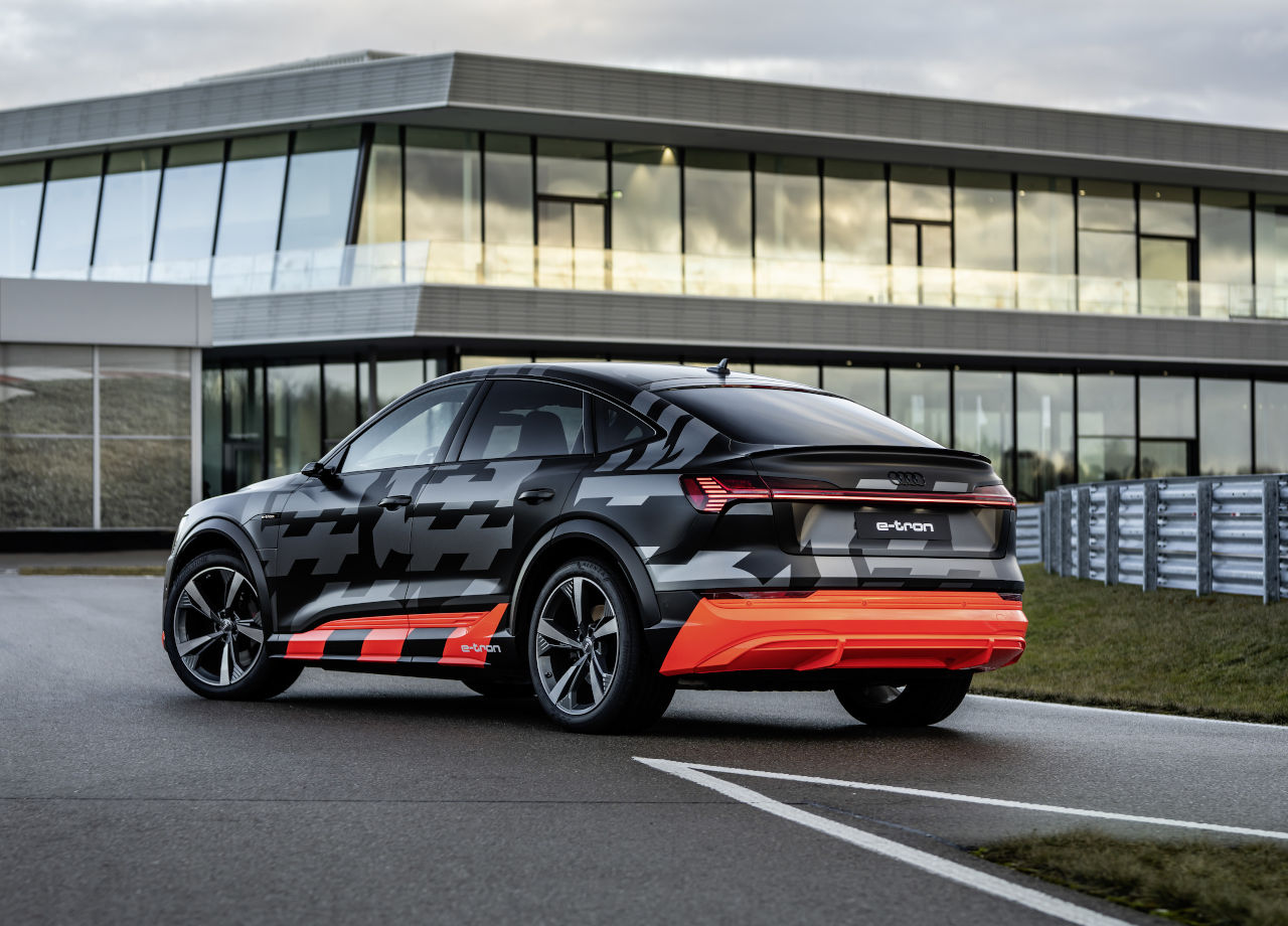 Nuevo Audi e-tron S Sportback: dinámico, ágil y eléctrico