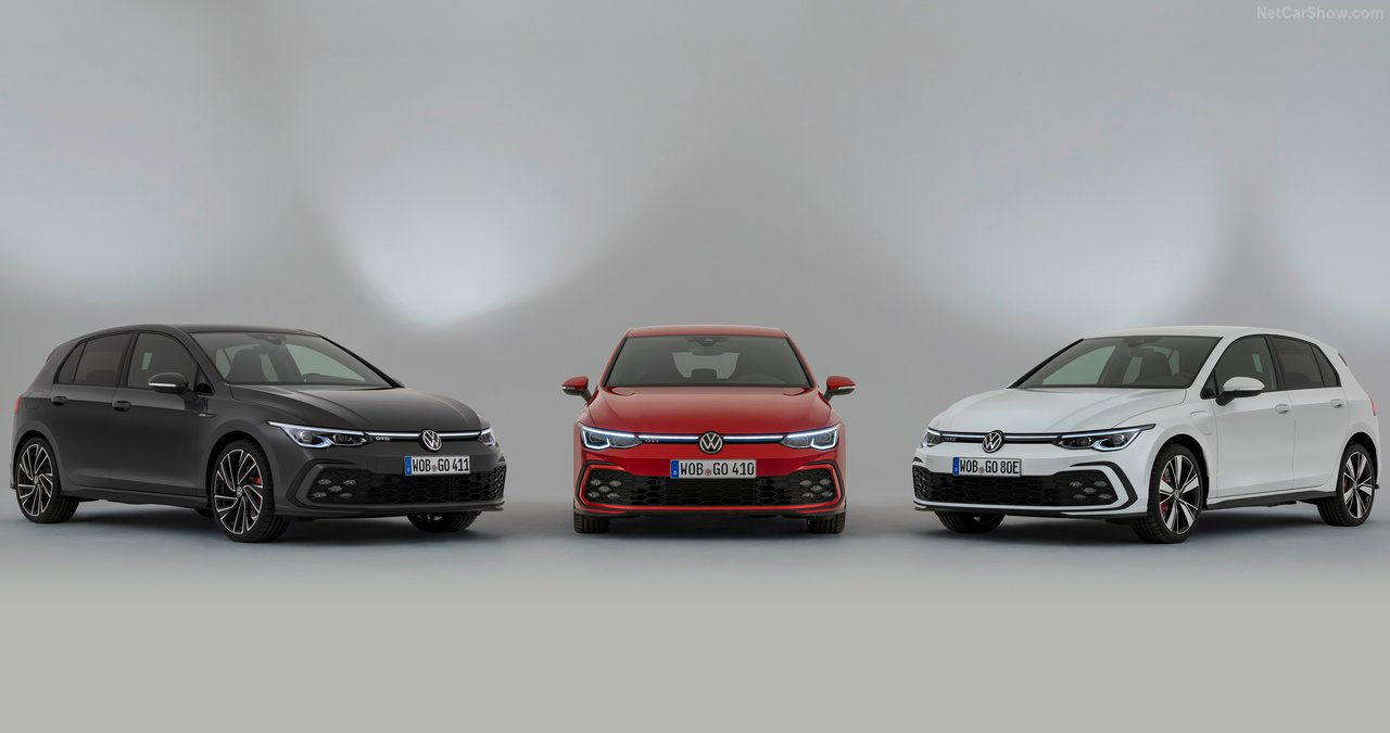 Nuevos Volkswagen Golf GTI y GTE, iconos digitalizados