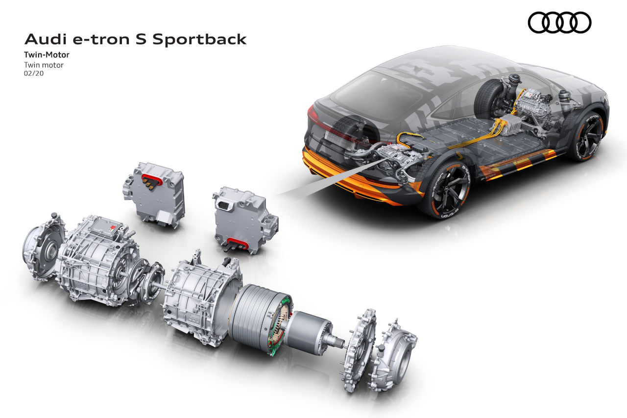 La tracción quattro de la gama Audi e-tron establece nuevos estándares