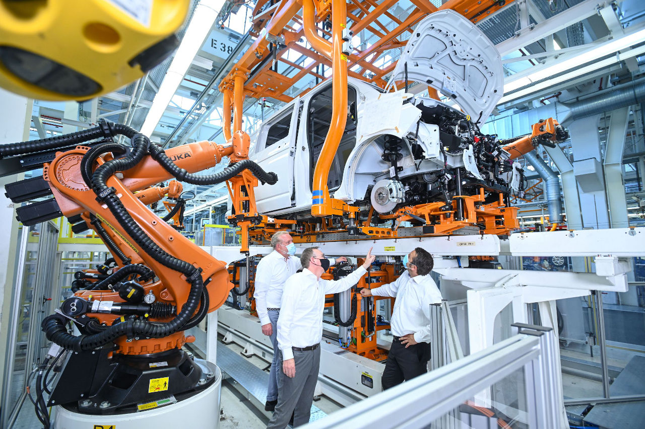 Cambios en la línea de producción de Volkswagen Vehículos Comerciales para los nuevos Multivan e ID. Buzz