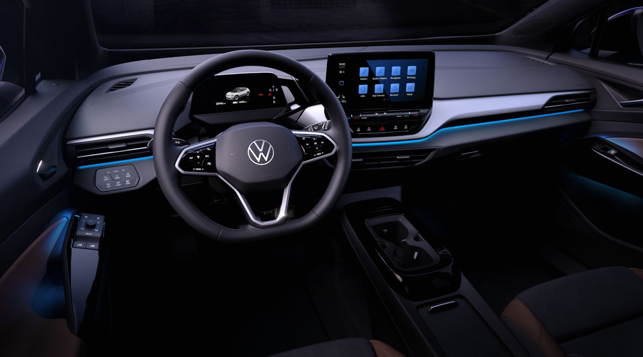 Así es el sorprendente interior del nuevo Volkswagen ID.4