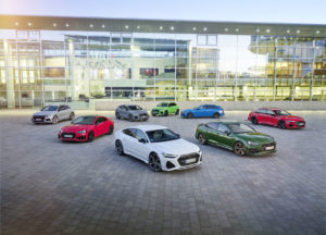 La gama deportiva Audi RS lidera las ventas de vehículos de altas prestaciones en España