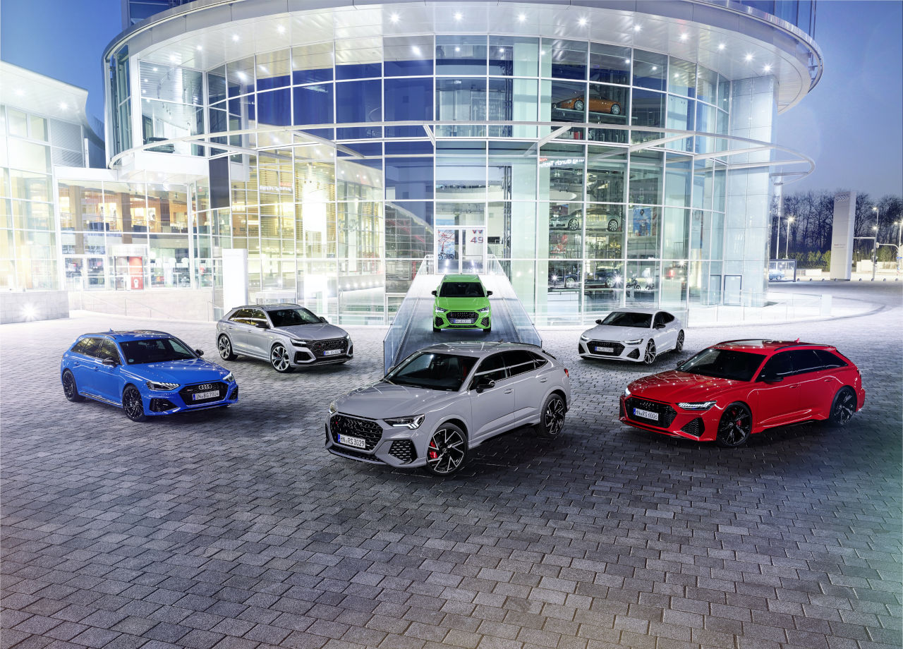 La gama deportiva Audi RS lidera las ventas de vehículos de altas prestaciones en España