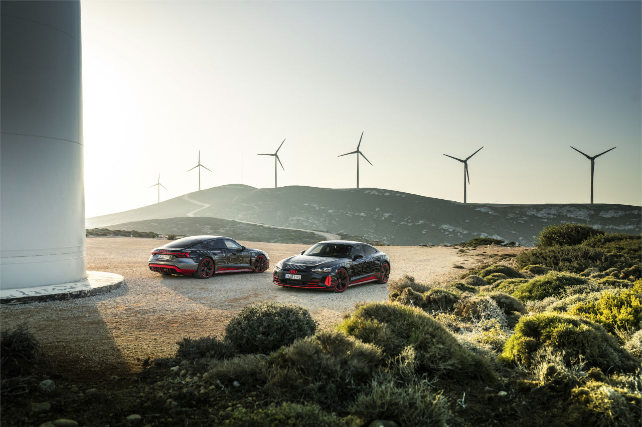 Planificación digital en la producción del Audi e-tron GT
