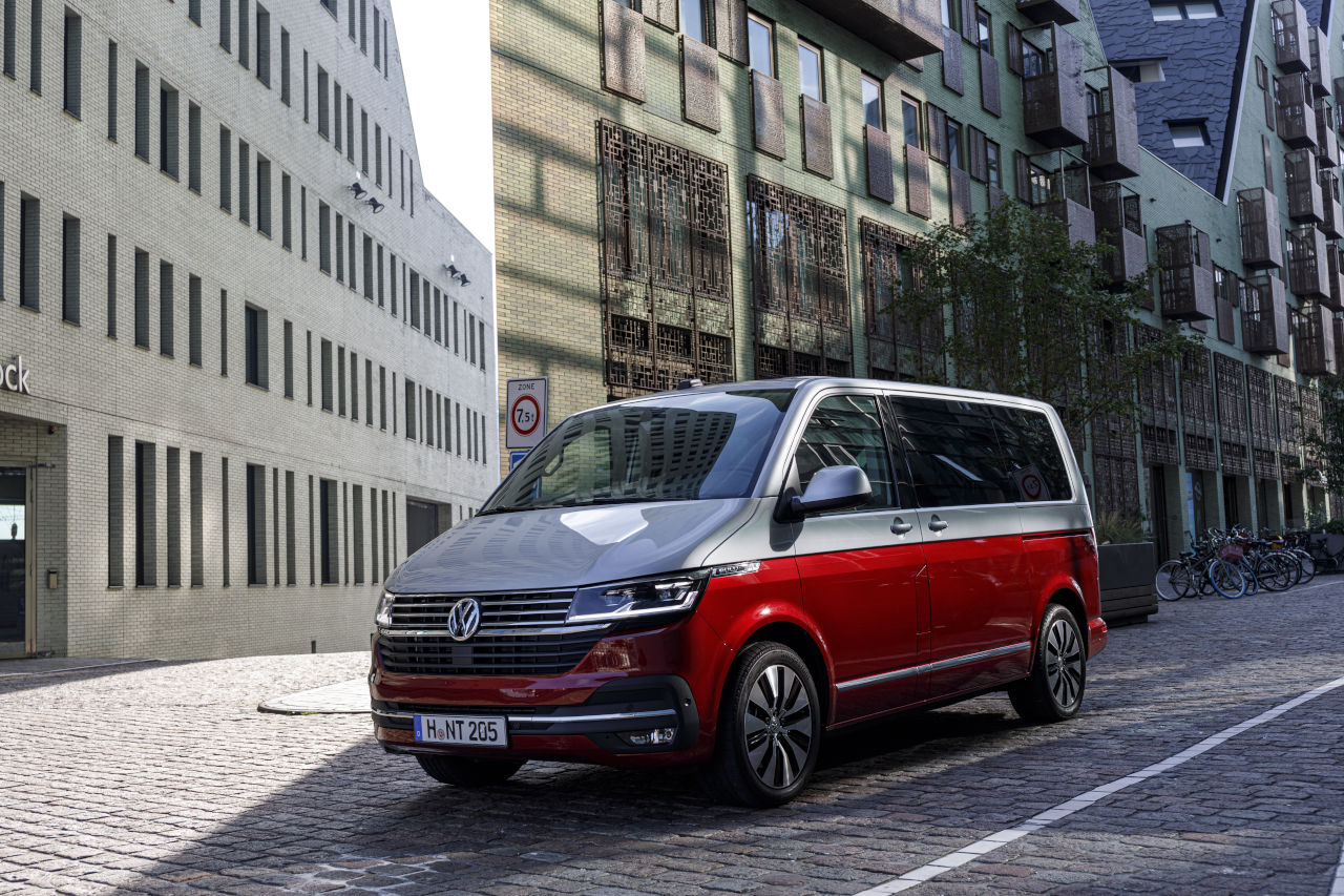 Volkswagen mejora las emisiones y consumos del Multivan, el Transporter, el Caravelle y el California