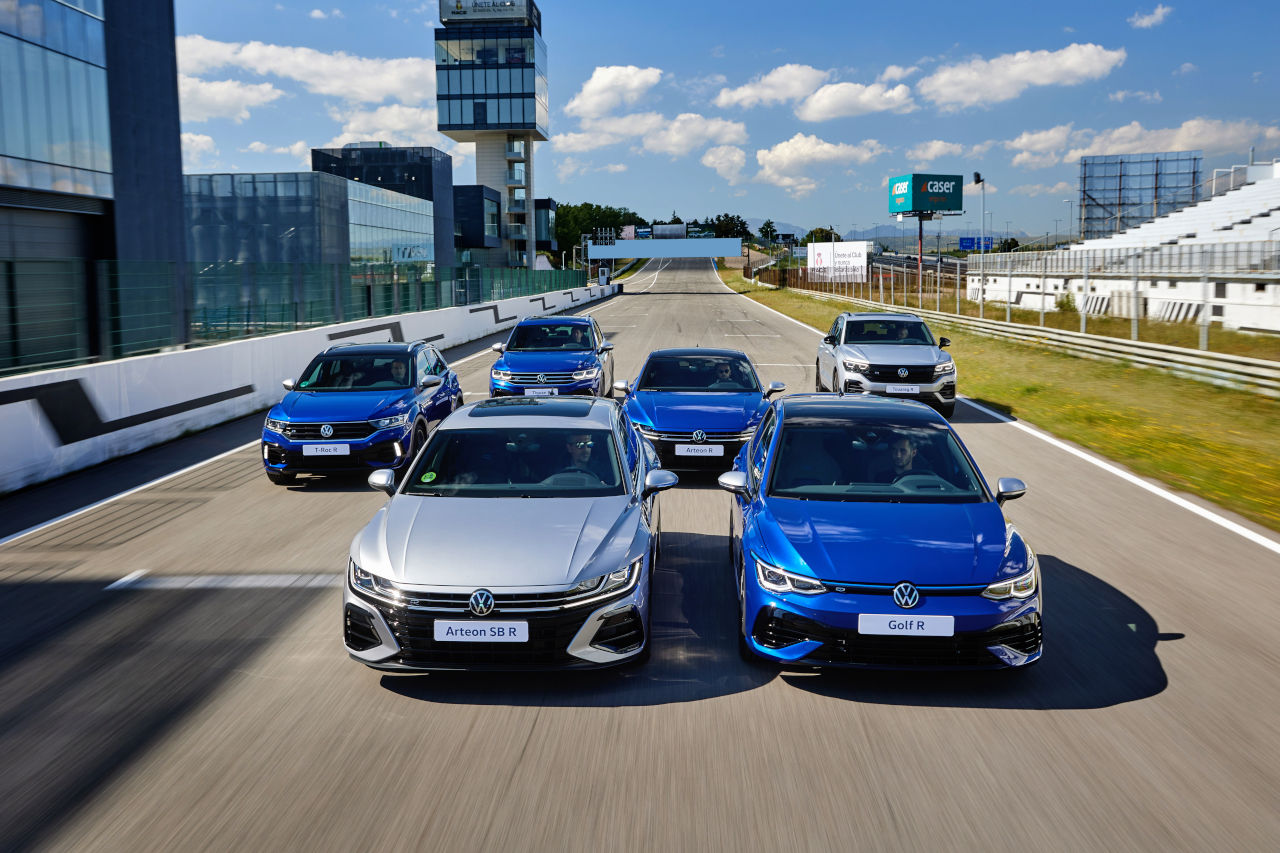 Volkswagen presenta la mayor gama deportiva R de su historia