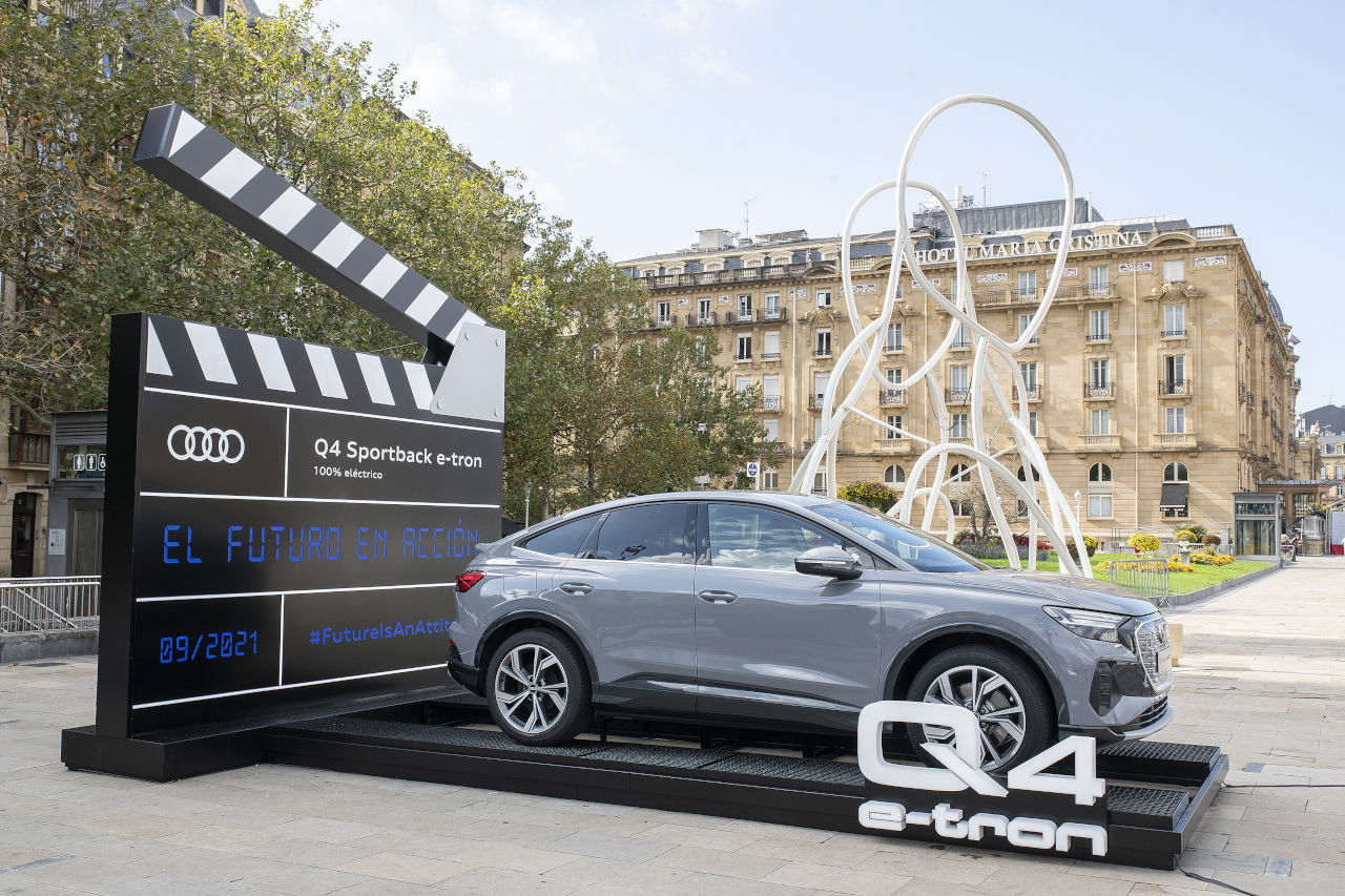 El Audi Q4 e-tron, protagonista en el Festival de San Sebastián