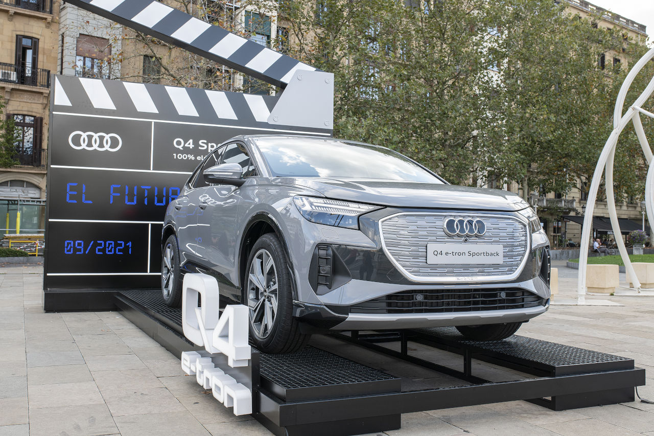 El Audi Q4 e-tron, protagonista en el Festival de San Sebastián