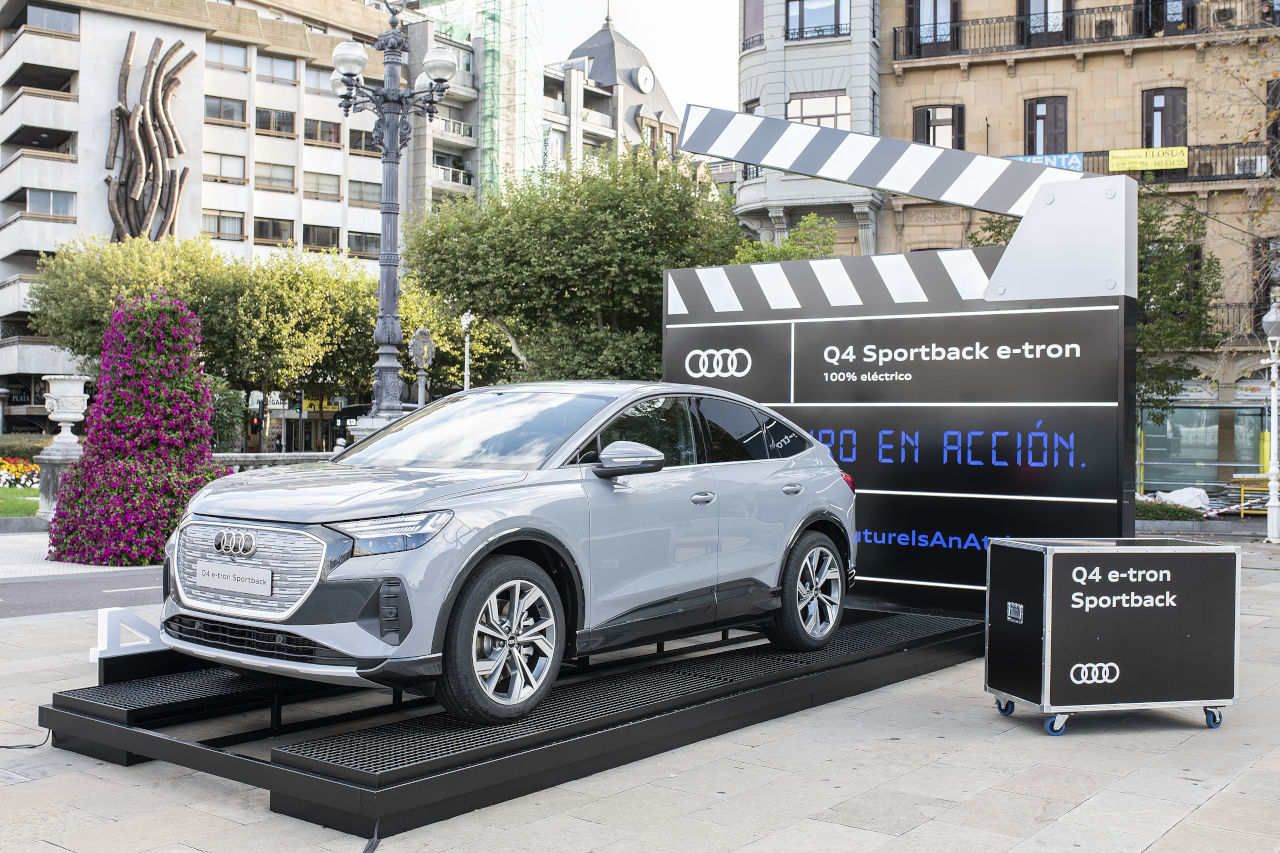 El Audi Q4 e-tron, protagonista en el Festival de San Sebastián