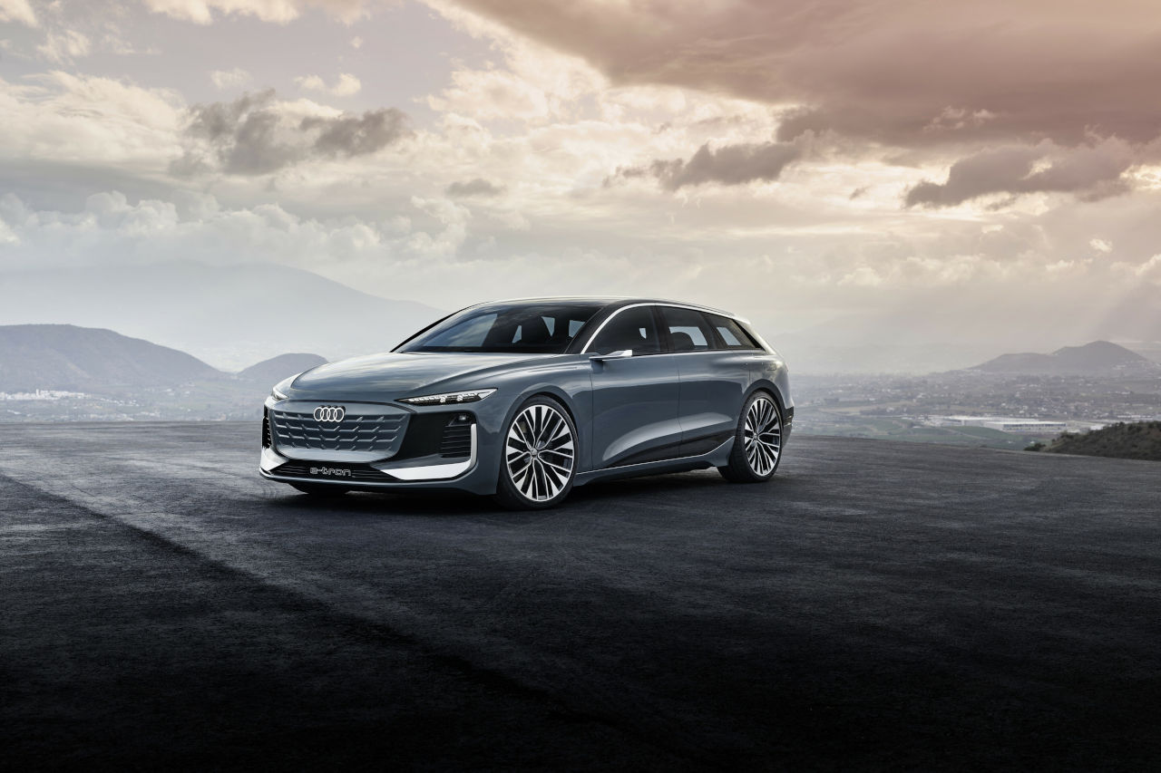 Audi A6 Avant e-tron Concept: el lujo eléctrico del futuro