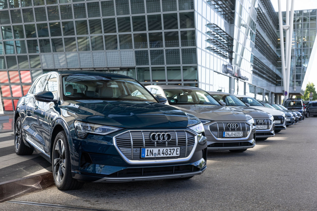 El indicador de autonomía de los Audi e-tron: la mejor planificación para la recarga