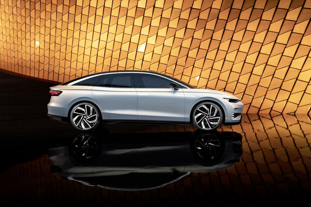 El concept ID. AERO avanza cómo será la primera berlina eléctrica de Volkswagen