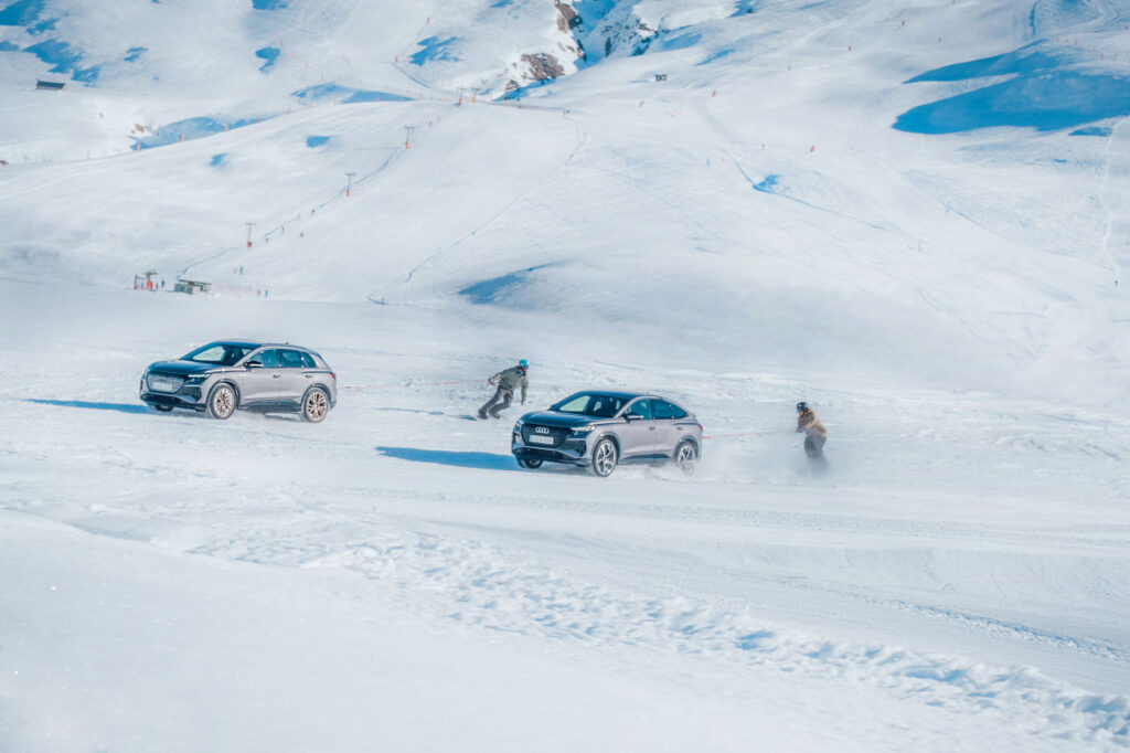 Audi e-tron Snow Challenge: desafío extremo en la nieve