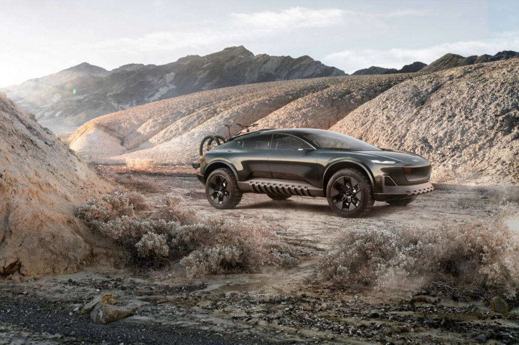 Audi activesphere concept: el SUV eléctrico de lujo que se transforma en un pick-up
