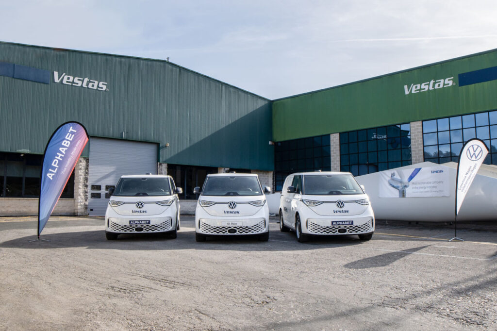 Volkswagen Vehículos Comerciales entrega los primeros 13 ID. Buzz Cargo a la flota de Vestas en Viveiro