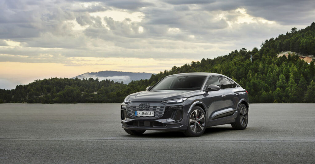 Audi Q6 Sportback e-tron: La fusión de elegancia y eficiencia eléctrica